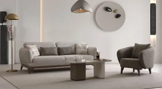 Product img 2, Olimpos Ahşap Ayaklı Yataklı Koltuk Takımı